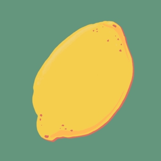 Lemon greetings card