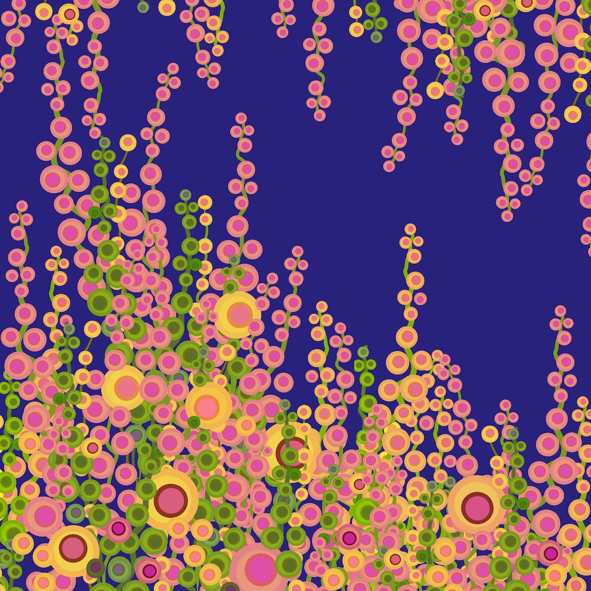 Bloom boom greetings card