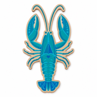 Blue lobster magnet