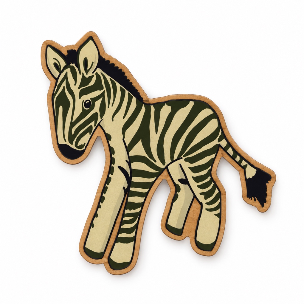 Zebra magnet