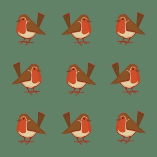 robins card