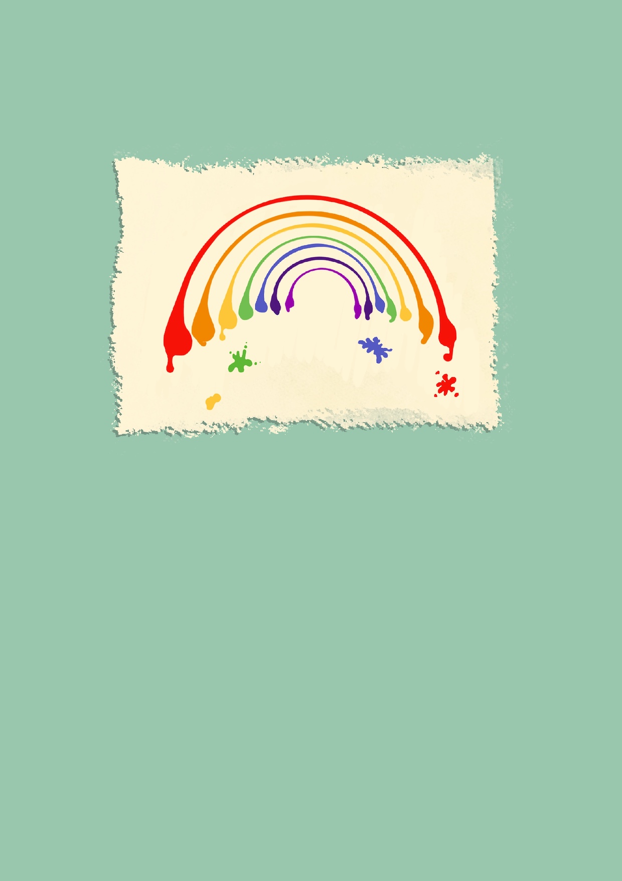 rainbow notebook
